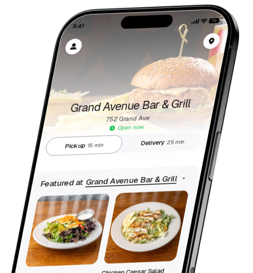Grand Avenue Bar & Grill app preview