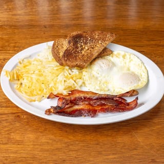 Two Eggs Any Style with Applewood Smoked Bacon